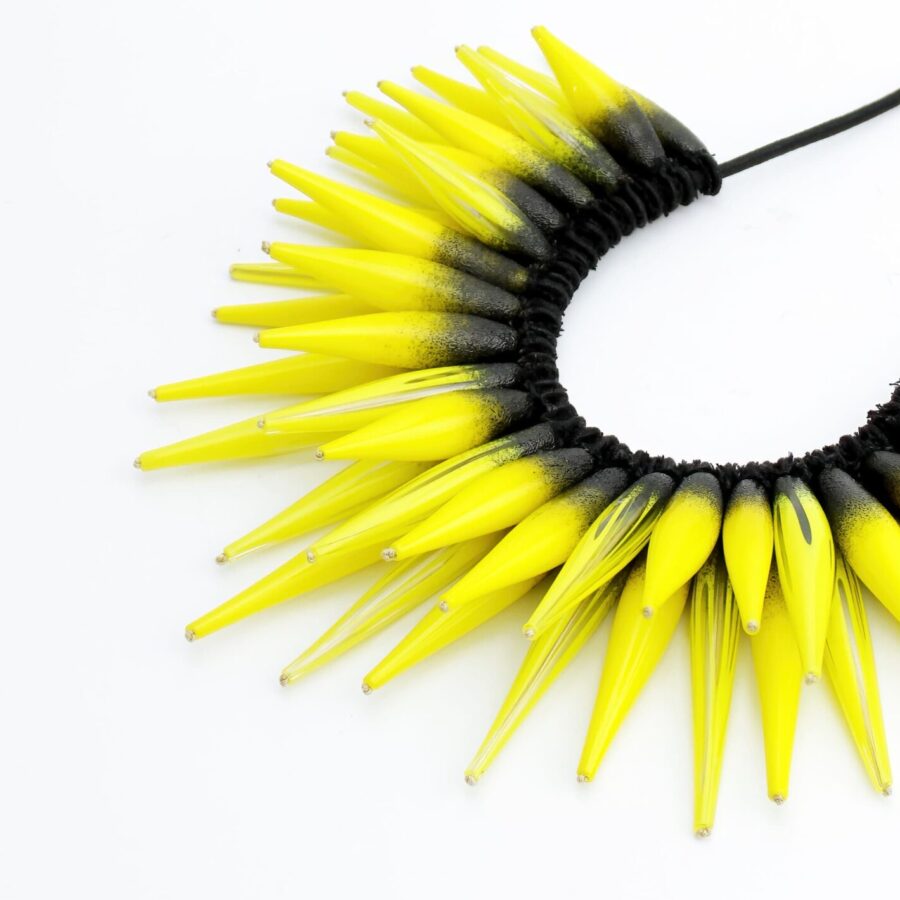 |yellow| GIRASOLE NECKLACE