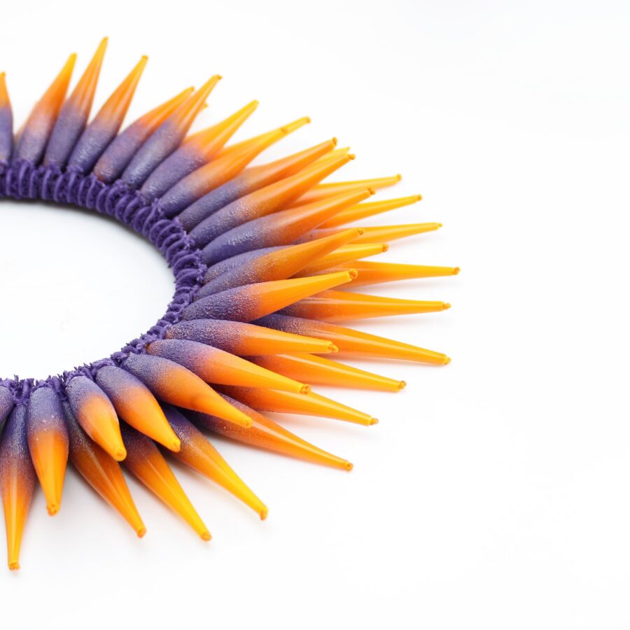 |orange| GIRASOLE NECKLACE