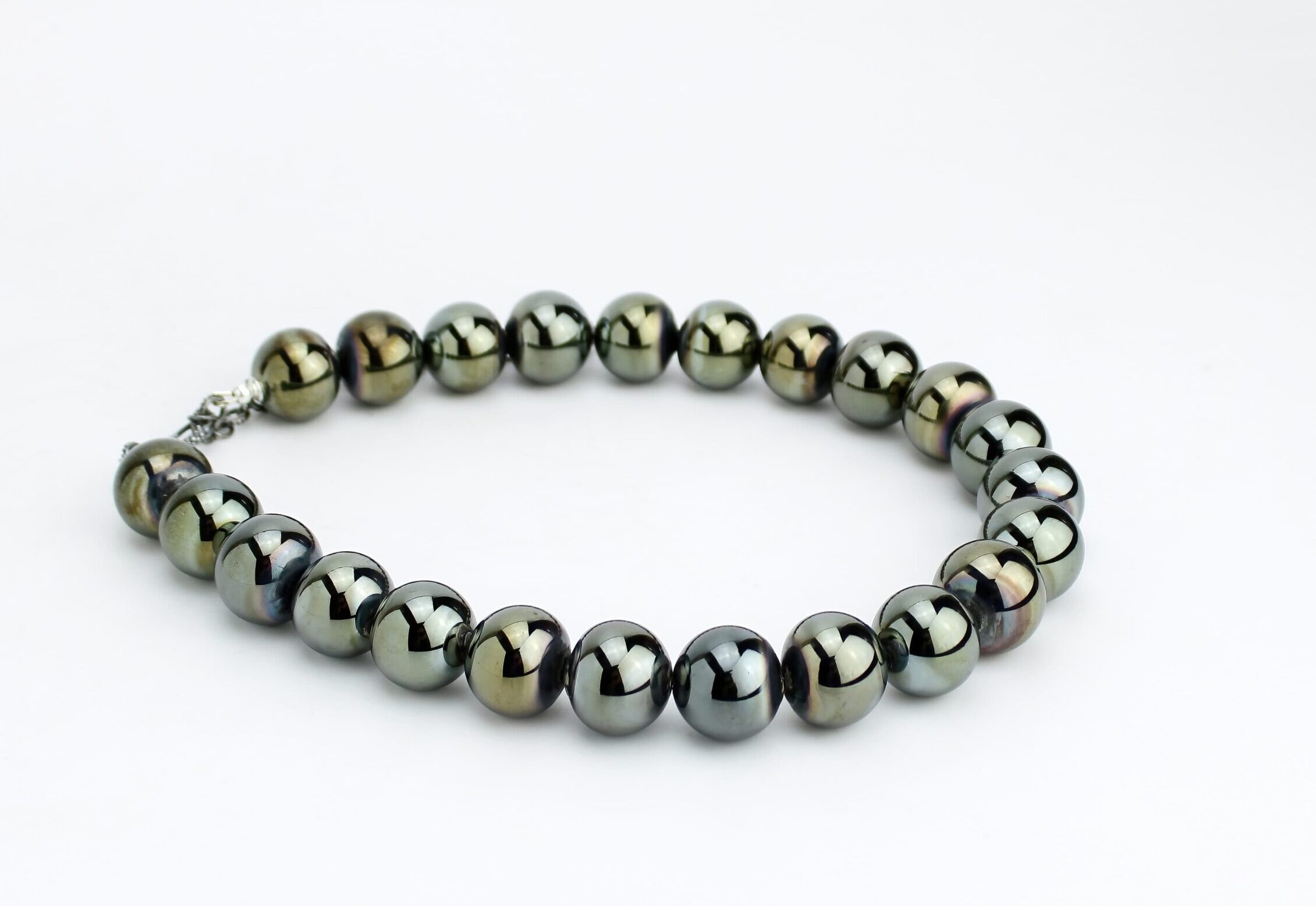|pearl| BLACK PEARL NECKLACE