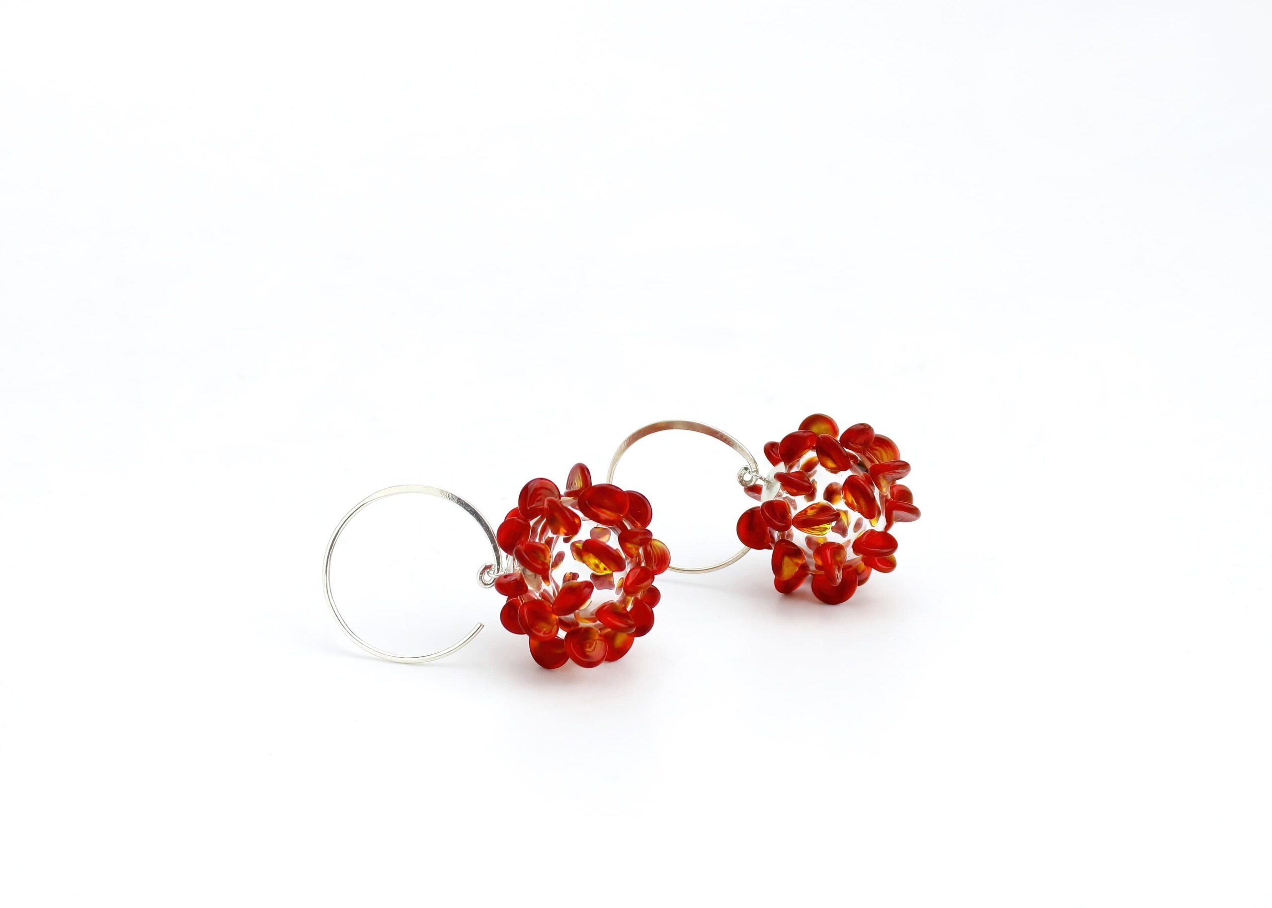 LILAC EARRINGS |red| - Image 4