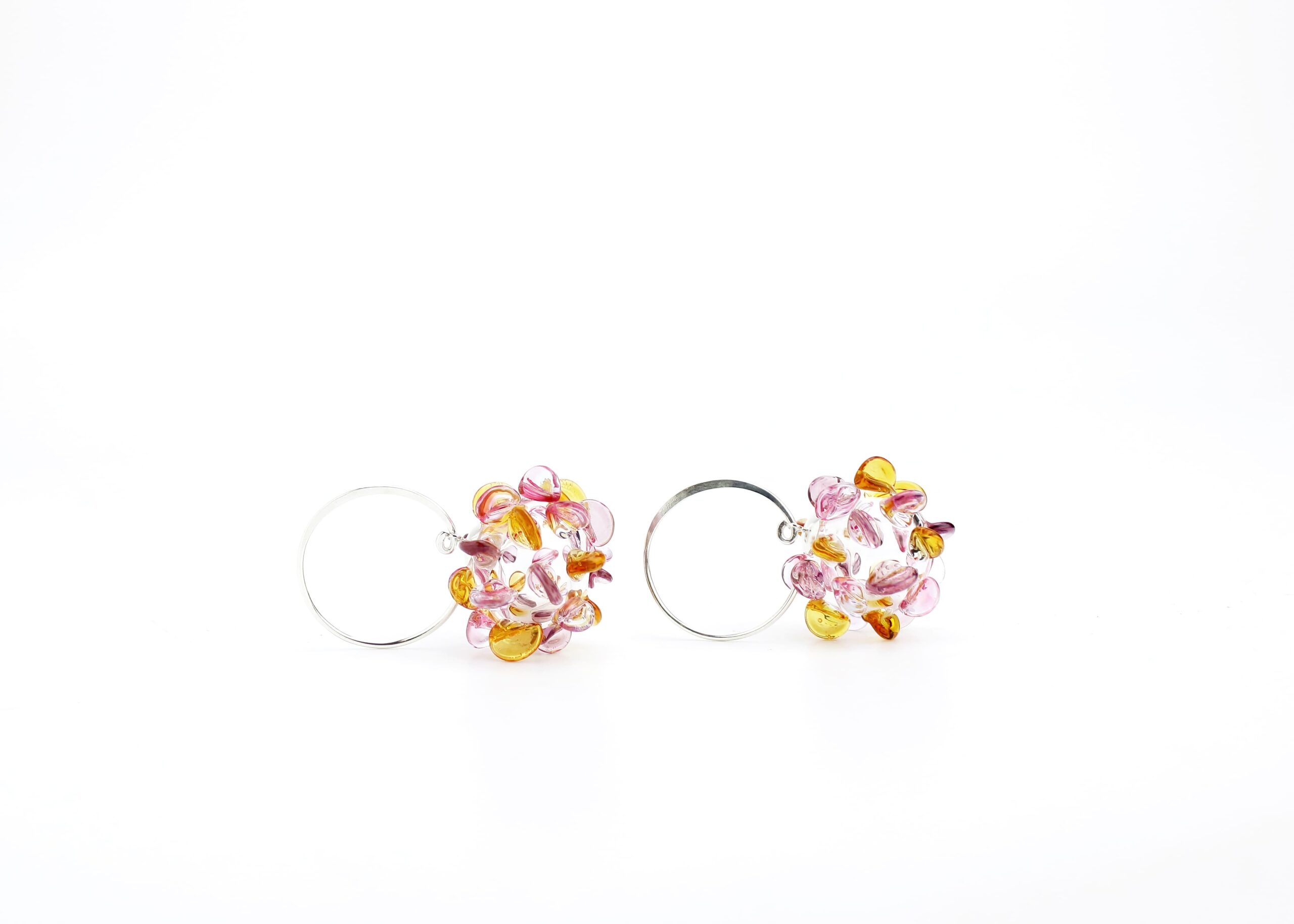 LILAC EARRINGS |yellow|purple|pink| - Image 3