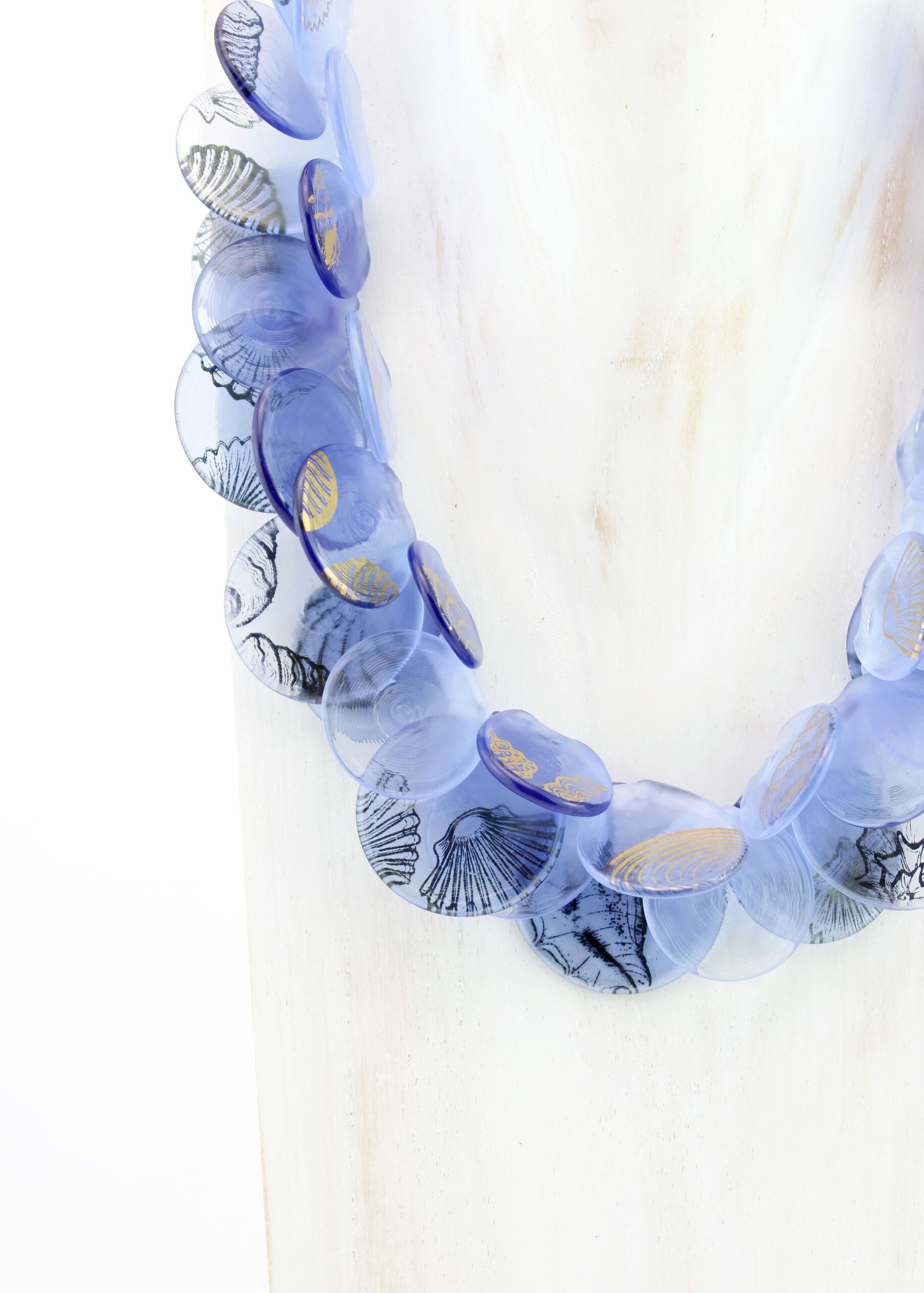 |silver | blue | NECKLACE AQUA - Image 3