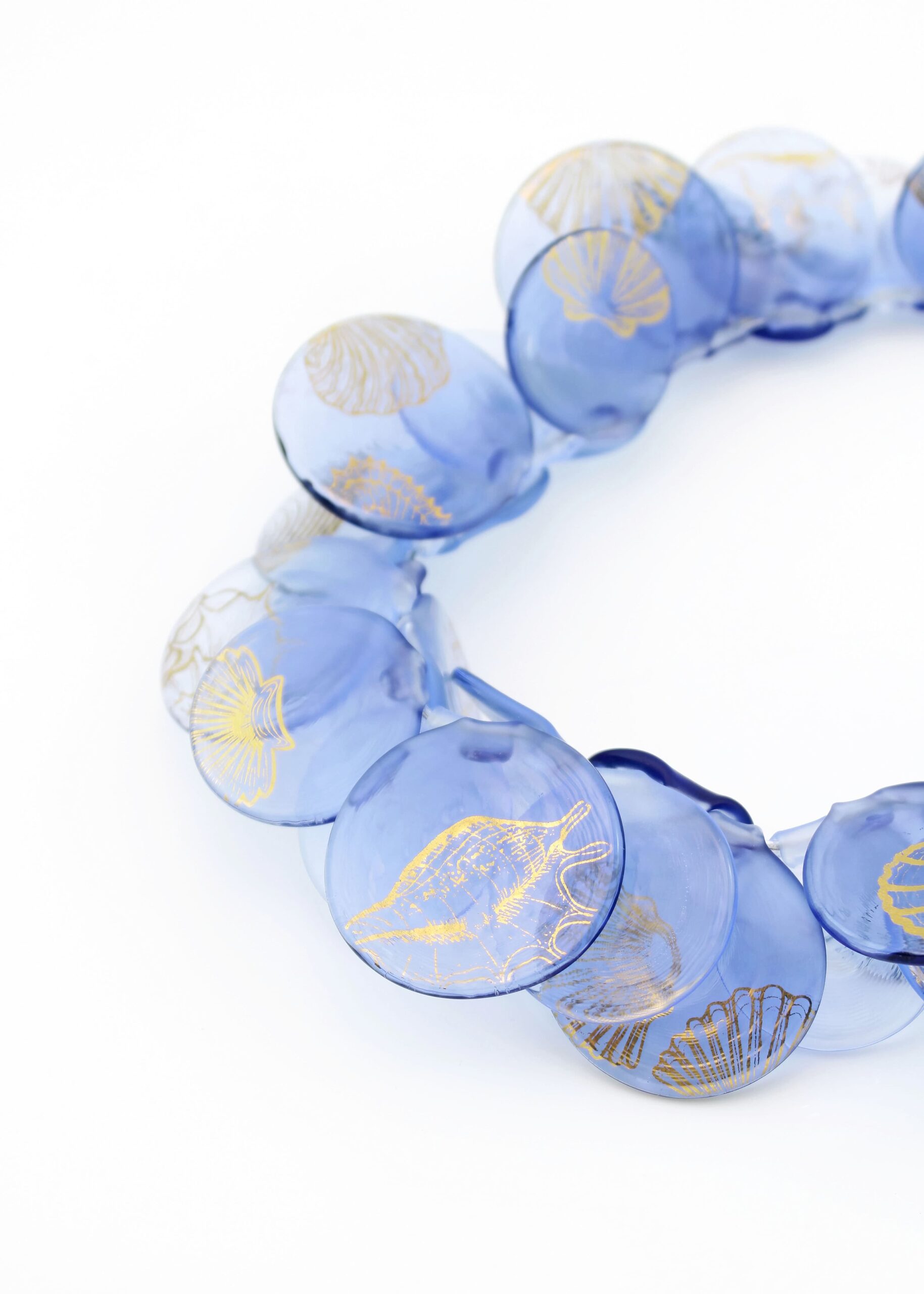 |silver | blue | NECKLACE AQUA - Image 2