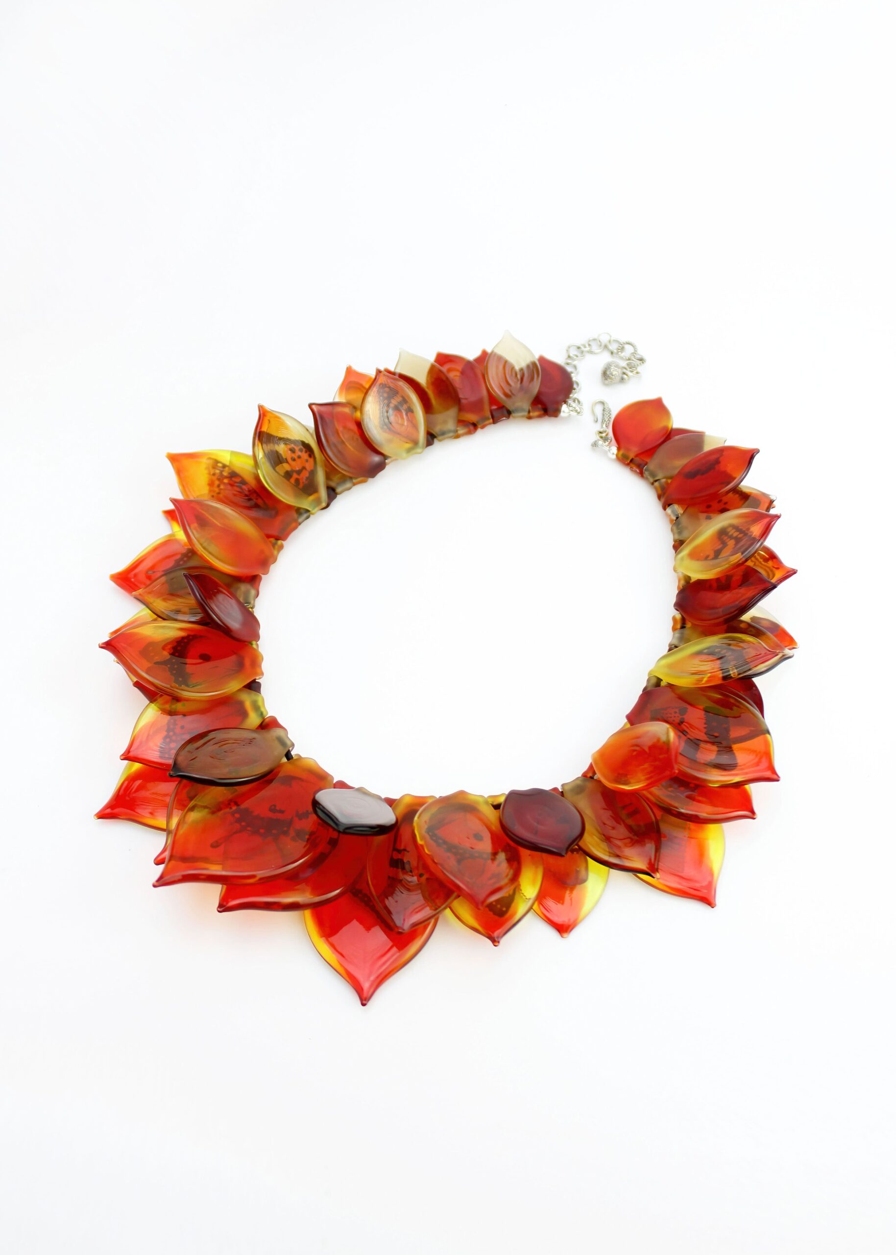 |brown| pink | NECKLACE FIRE - Image 3