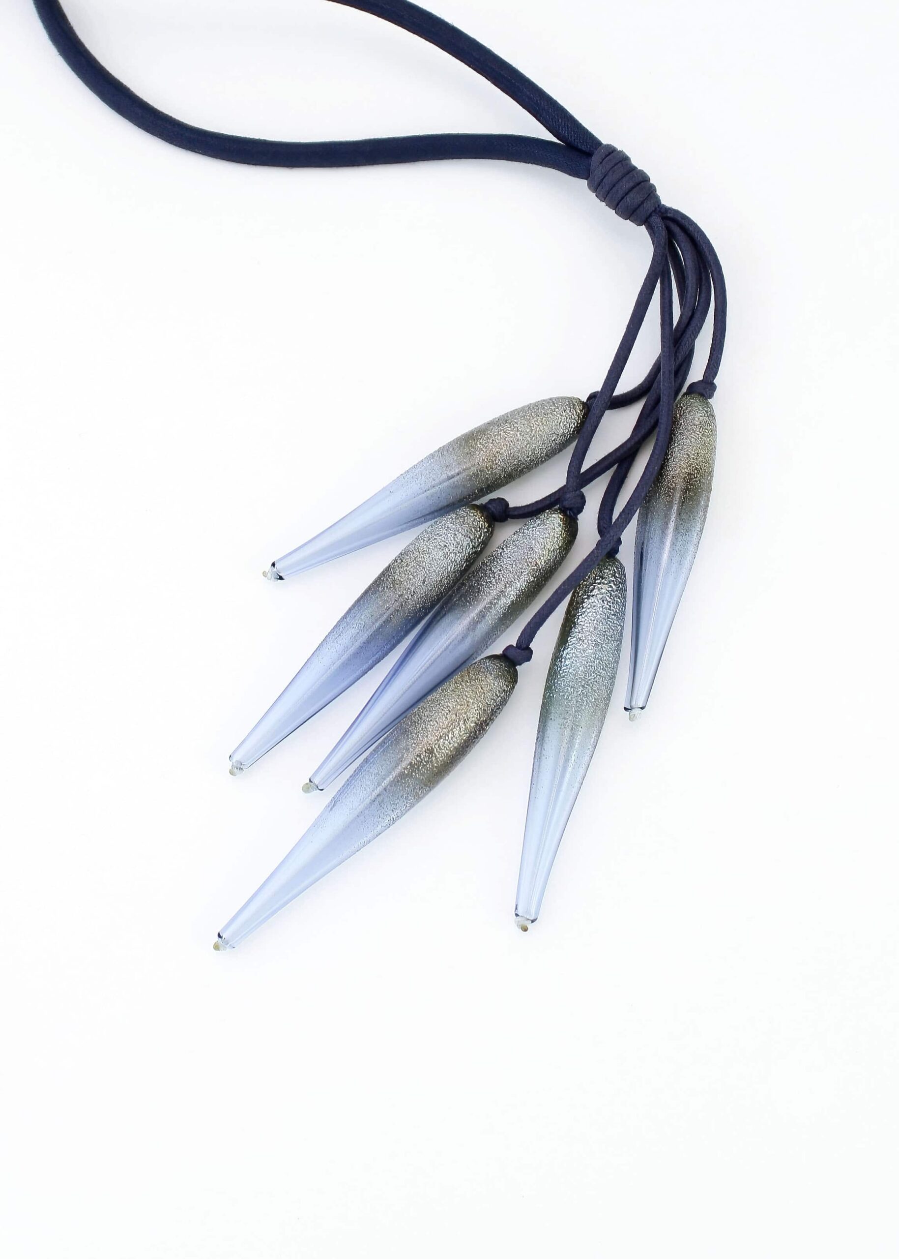 | blue | GIRASOLE PENDANT SILVER DUST