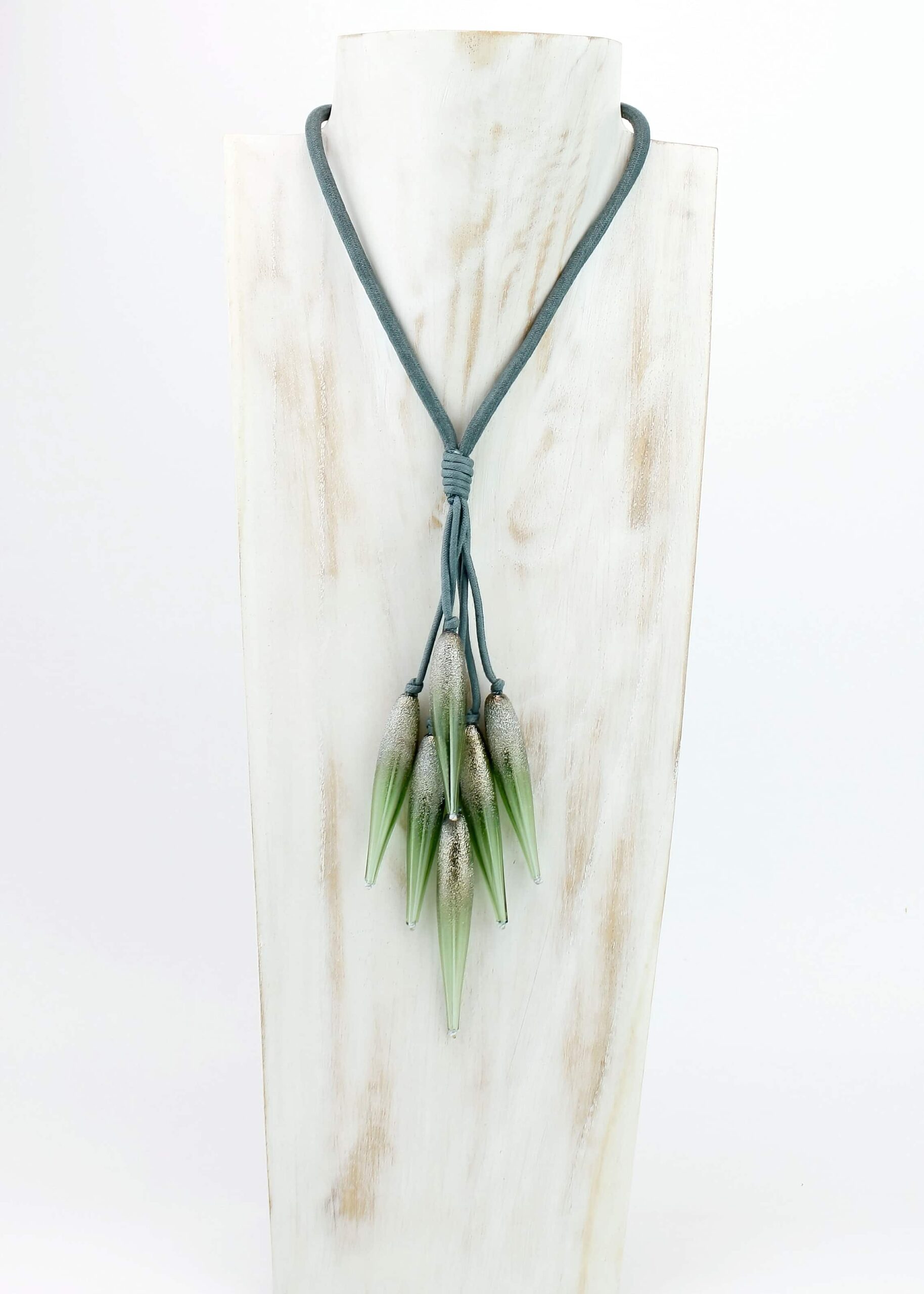 |pale green | GIRASOLE PENDANT SILVER DUST - Image 3