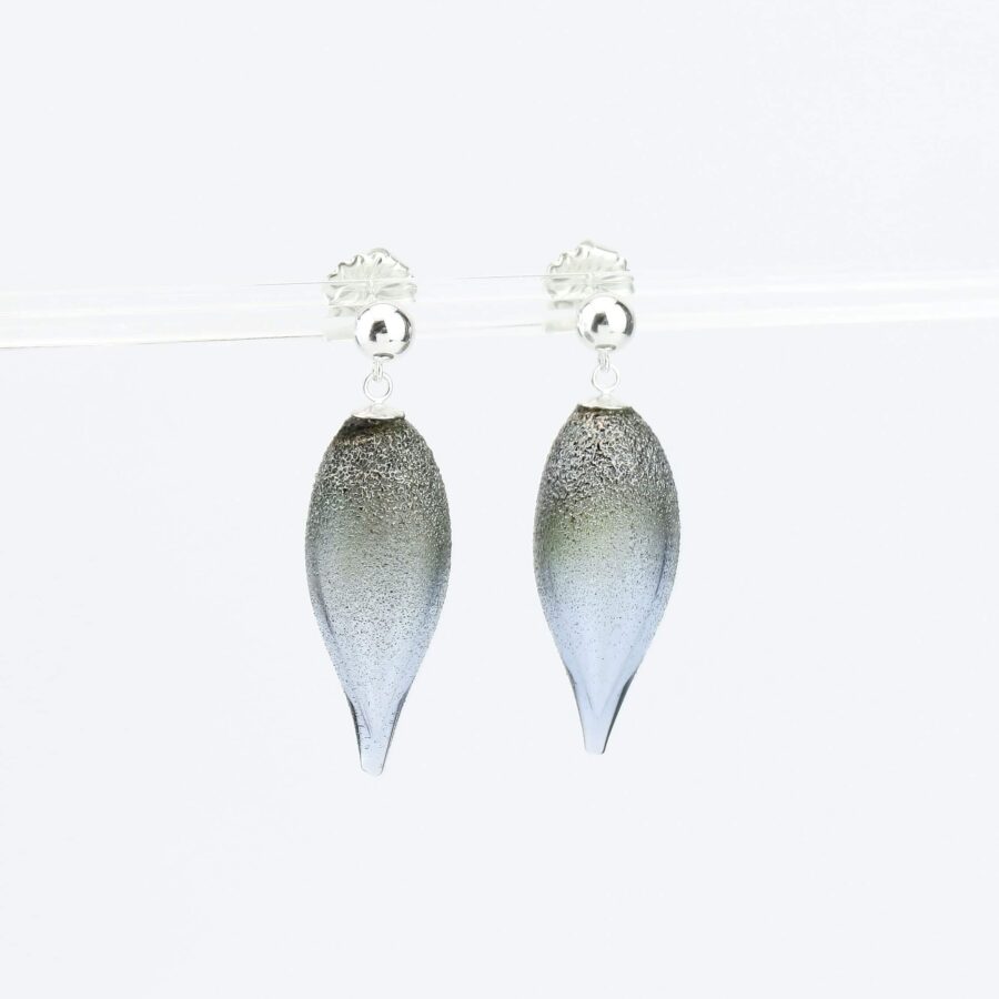 | blue | GIRASOLE EARRINGS SILVER DUST