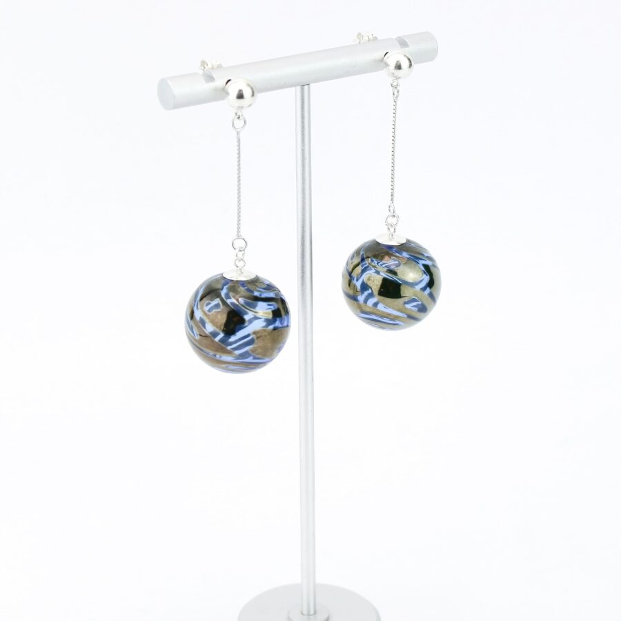 |blue|bronze| MOCUME EARRINGS