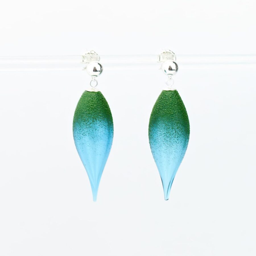 |aqua|green| GIRASOLE EARRINGS