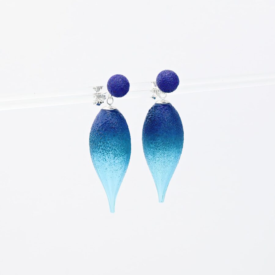 |aqua|blue| GIRASOLE EARRINGS