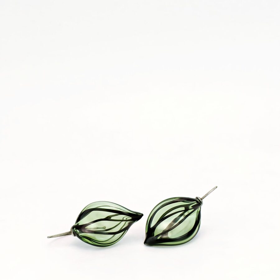 LEAFFORM EARRINGS |green|