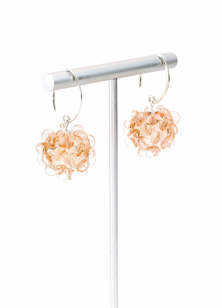 LILAC EARRINGS |rose|